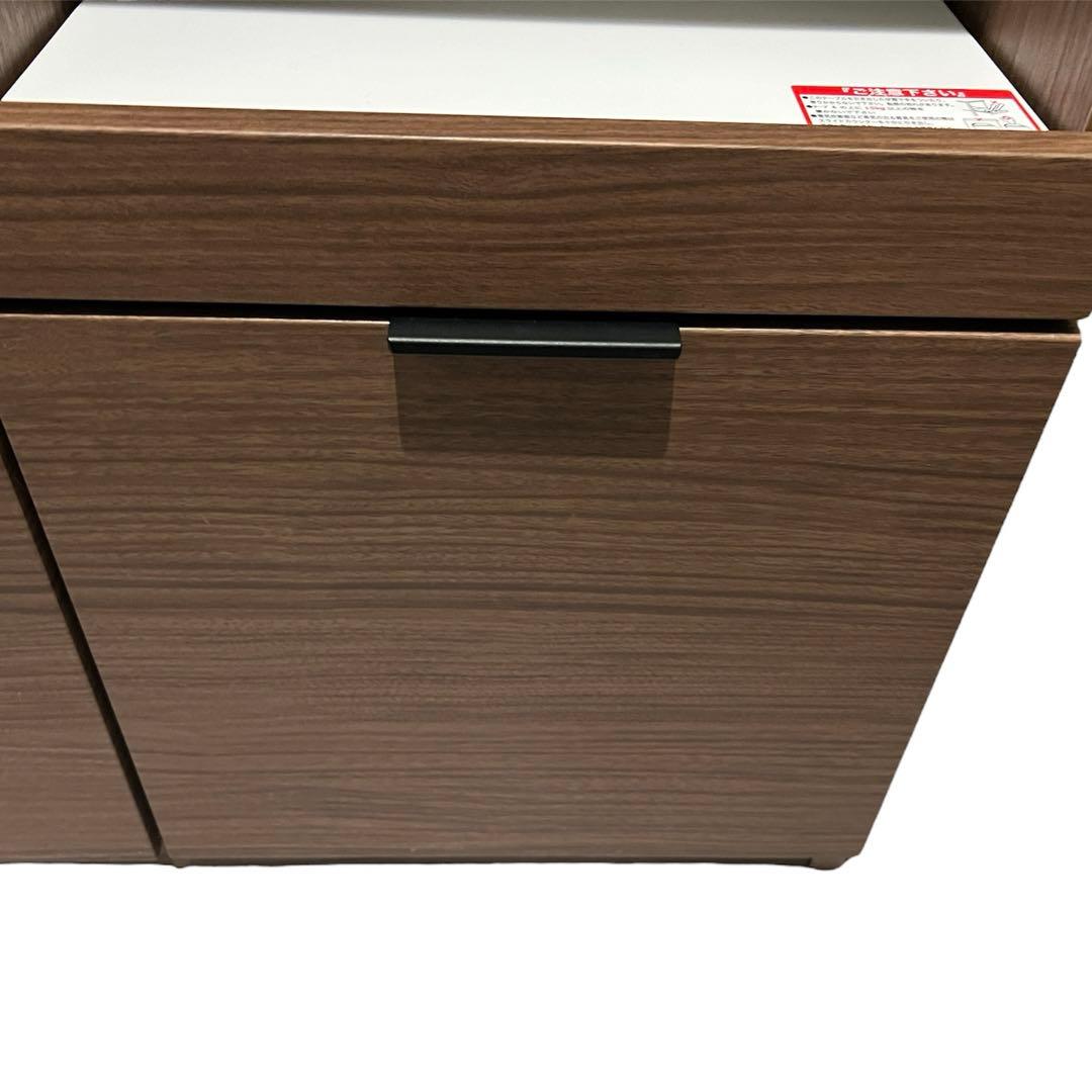 ニトリ キッチンカウンター エトナ90CT MBR