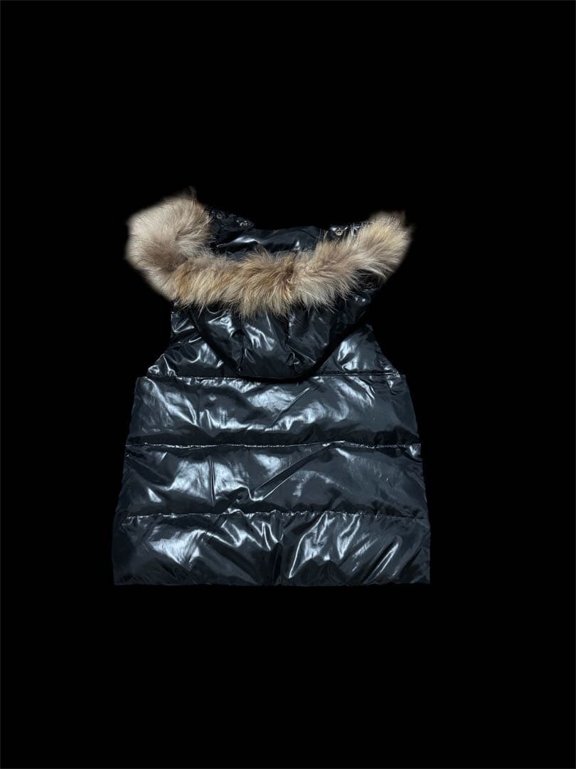 [美品] y2k 光沢お兄系 Archive ファーダウンベスト平成 opium