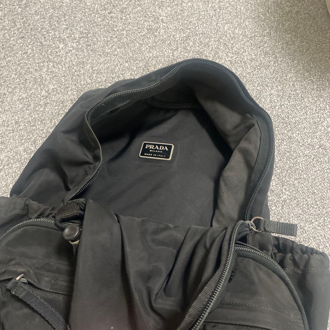 PRADA 黒 ナイロン リュック