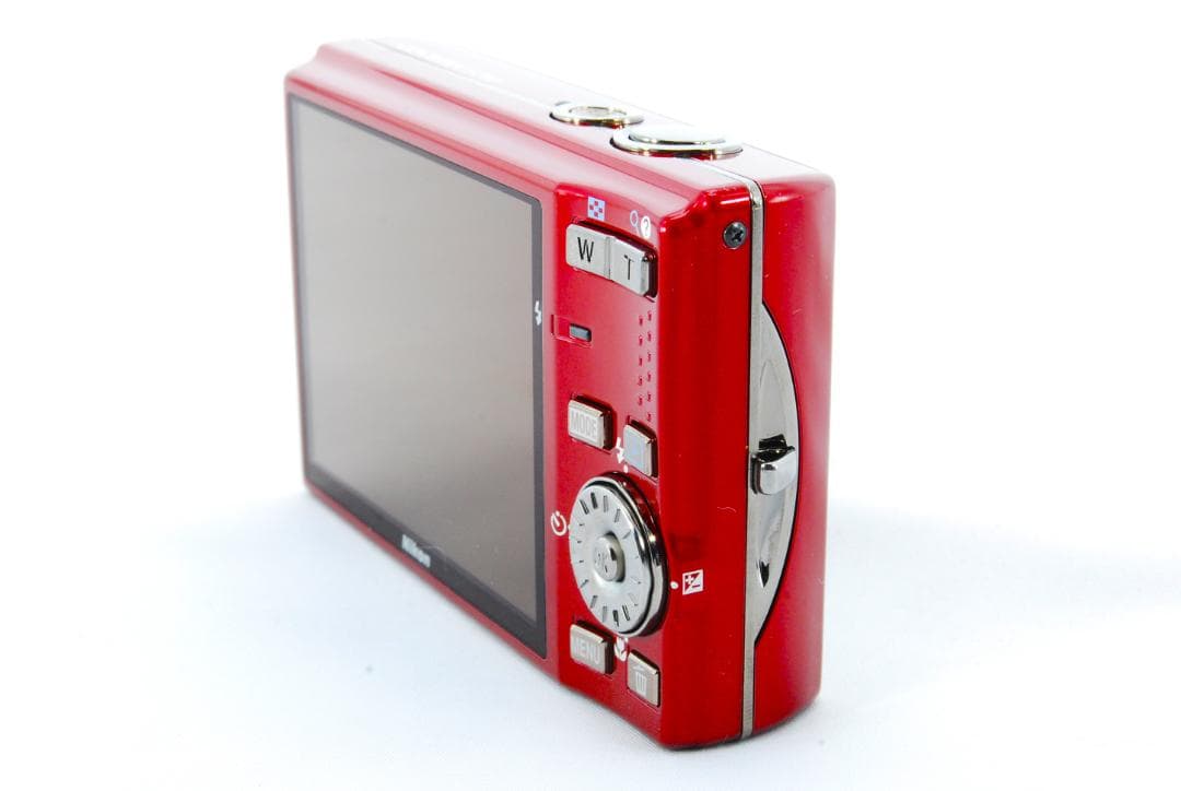 【極上美品】Nikon Coolpix S710元箱付レッド動作確認済41107