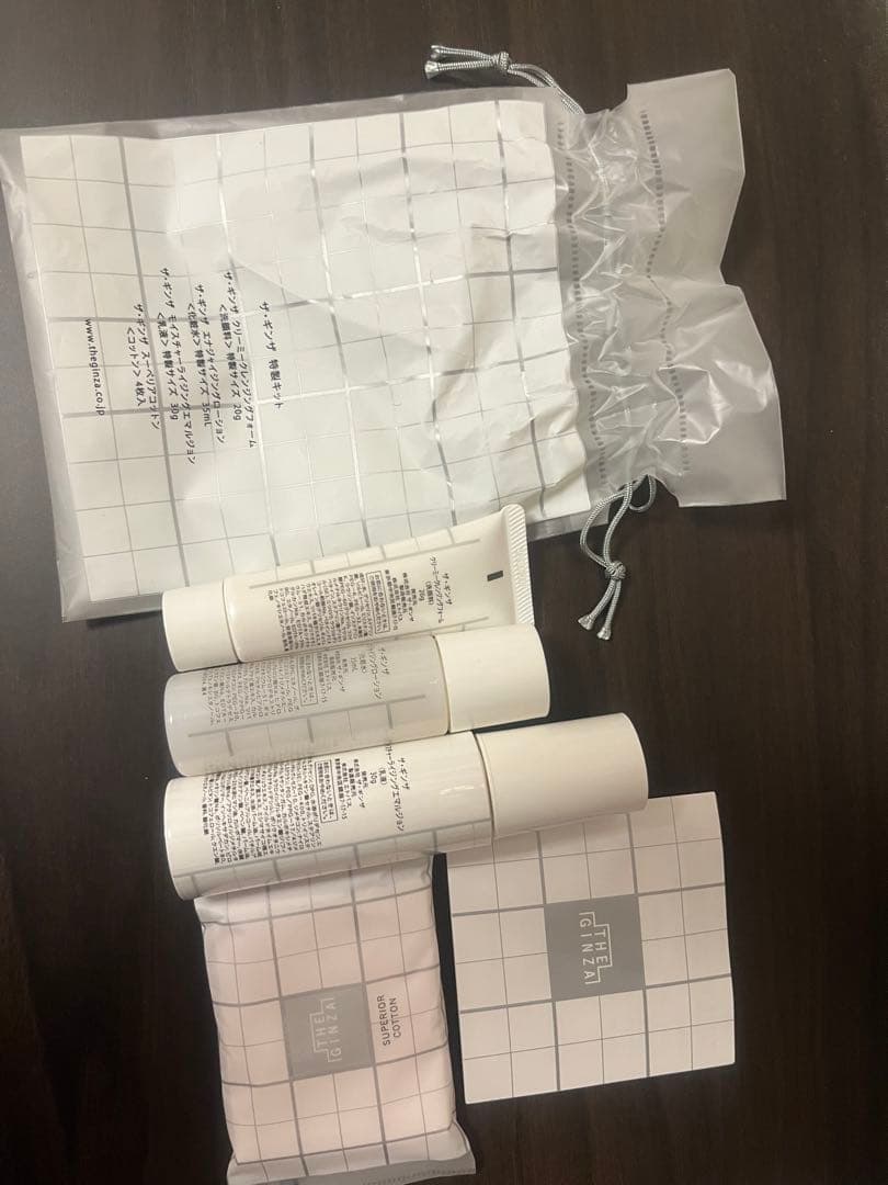 ザ・ギンザ 特製キットANAファーストクラスアメニティー　4セット