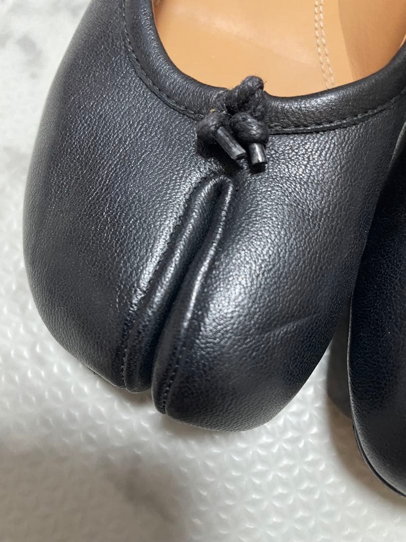 Maison Margielaトゥシューズ レザーシューズ