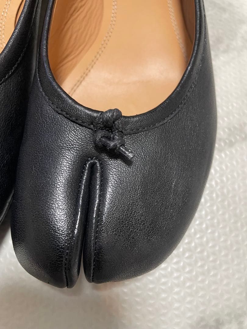 Maison Margielaトゥシューズ レザーシューズ