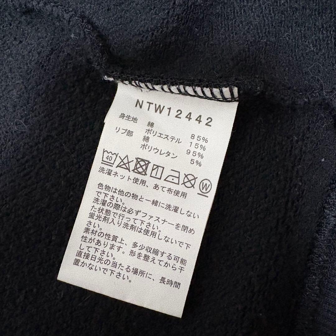 ノースフェイス　リアビューフルジップフーディー　NTW12442 M ブラック