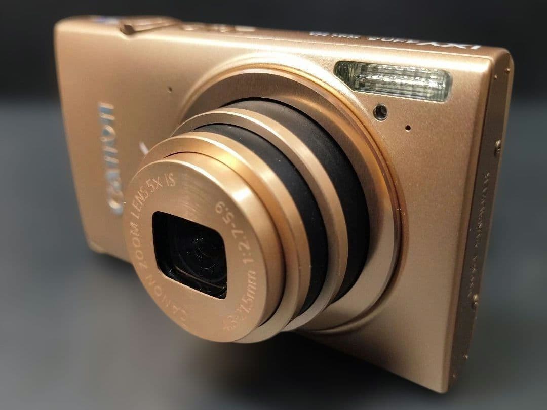 D*l様 美品 Canon IXY 430F ゴールド 稼動品 コンパクトデジタ
