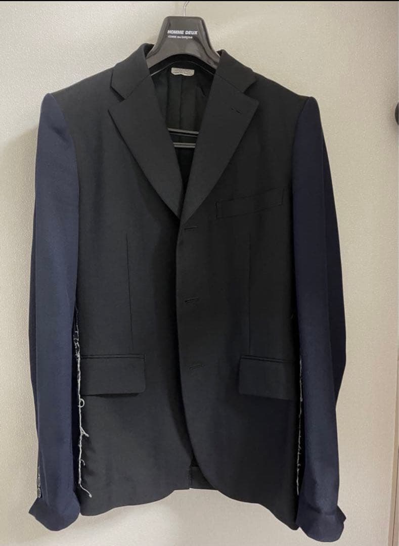 コムデギャルソン オムドゥ 再構築断ち切りジャケット Sサイズ