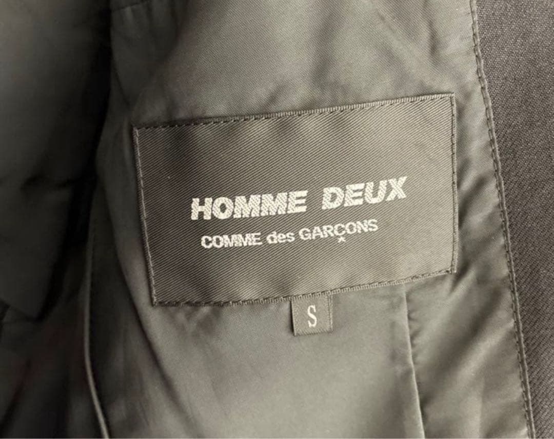 コムデギャルソン オムドゥ 再構築断ち切りジャケット Sサイズ