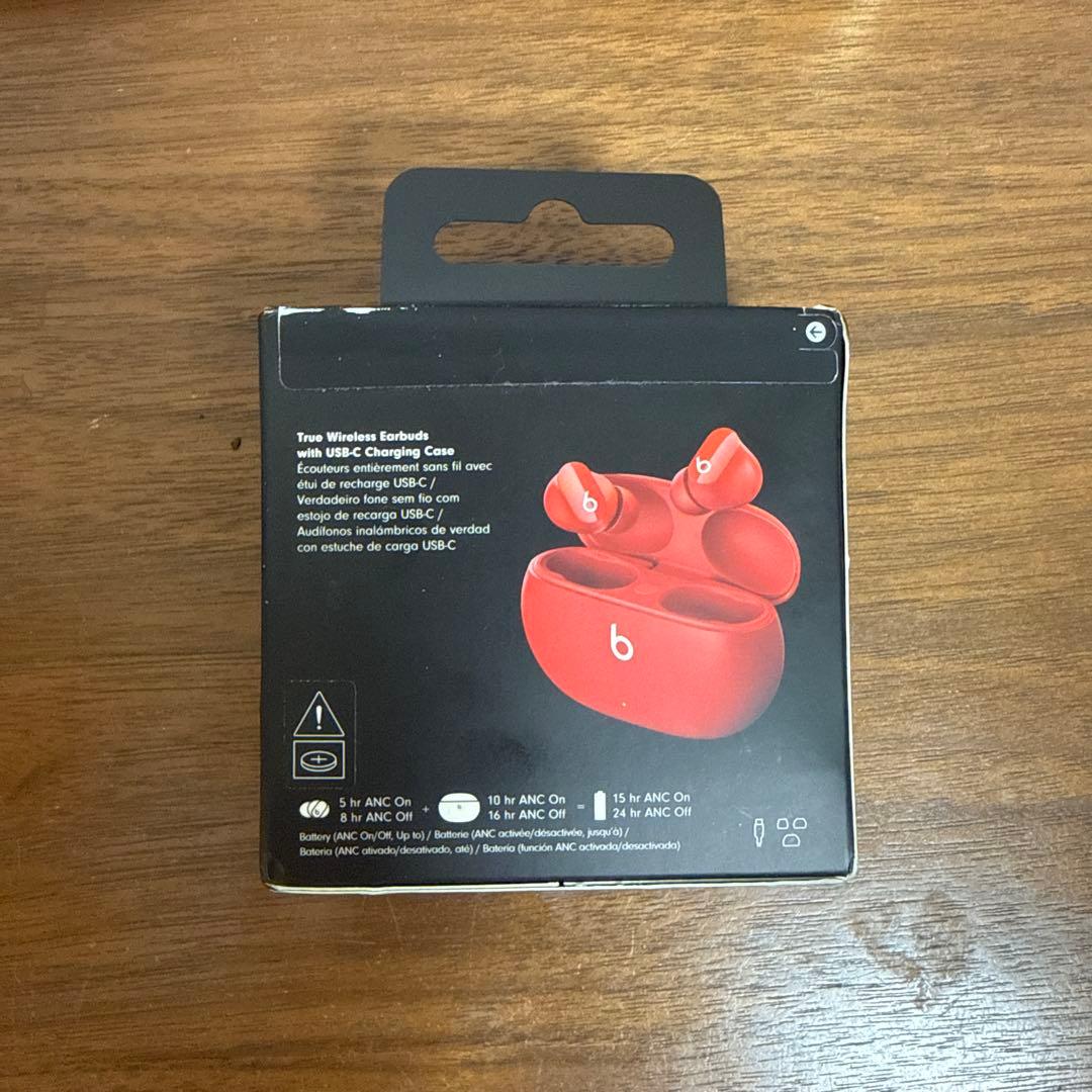 【新品未開封】Beats Studio Buds レッド