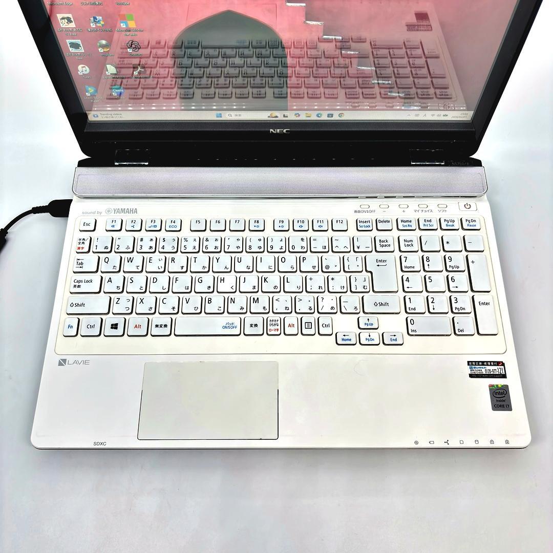 NECノートパソコン タッチパネル Win11 Corei7 新品SSD A19