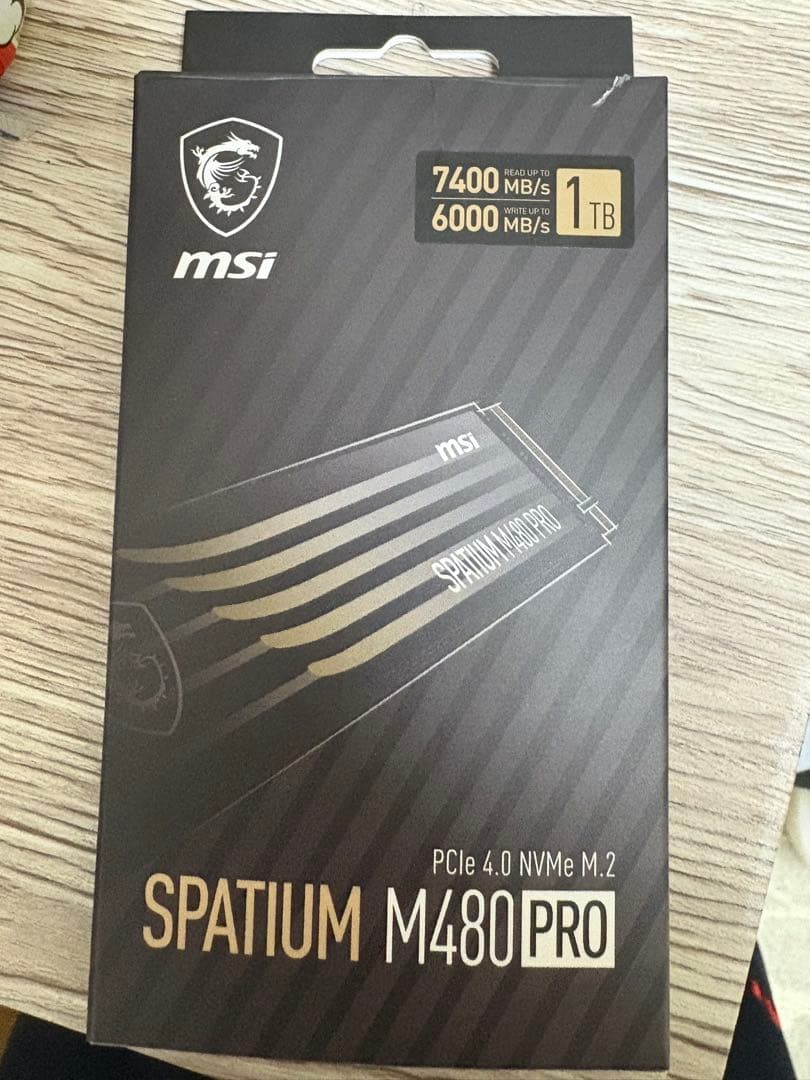 メモリー MSI SPATIUM M480 PRO 1TB SSD