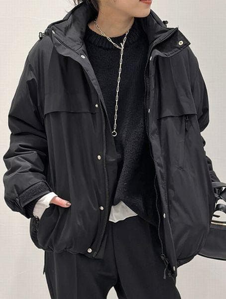 AP STUDIO SCENTOF コットンナイロンフリースジャケットコート