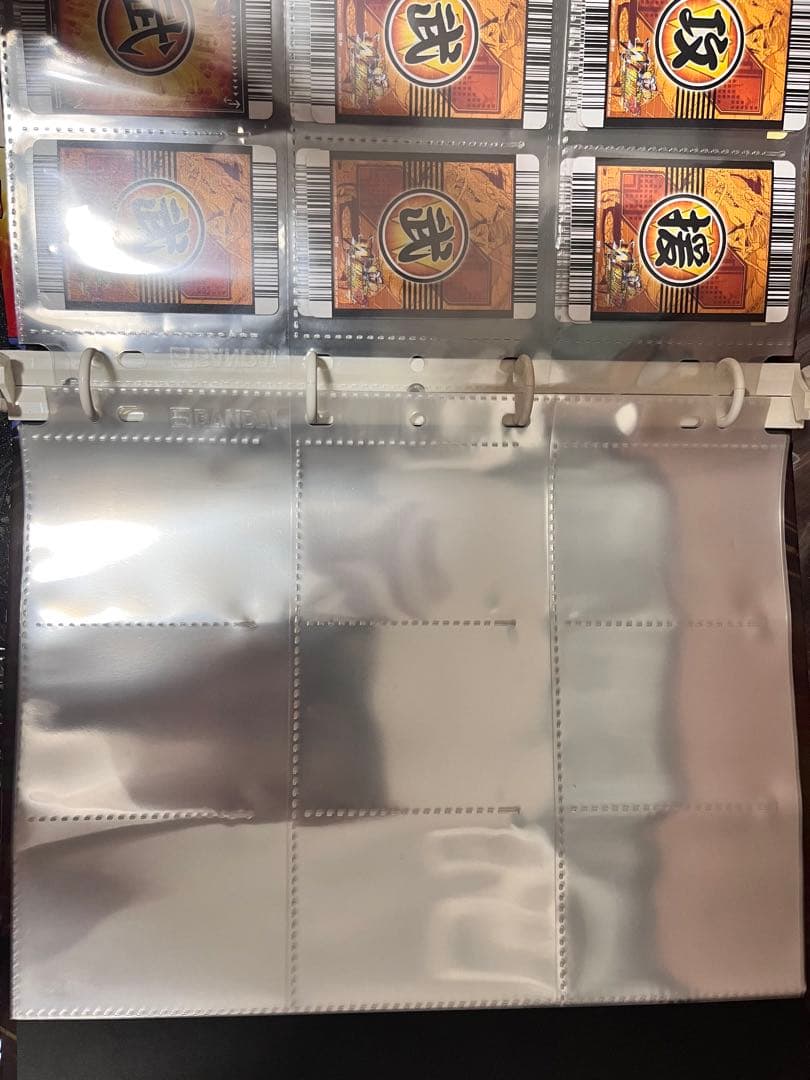 【付属カード付き】ドラゴンボール　ダブル爆裂インパクト　ファイル&カード