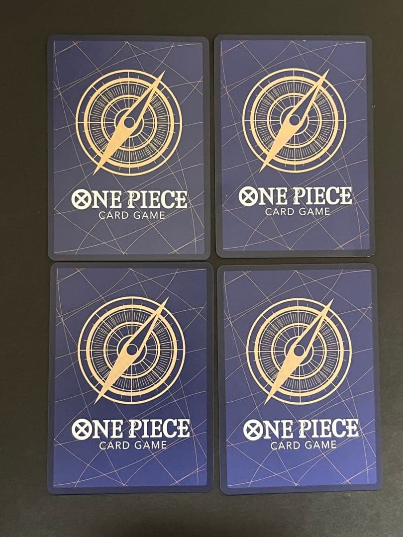 ☆24時間以内発送☆ ワンピースカード　ルフィ　srパラレル　4枚セット