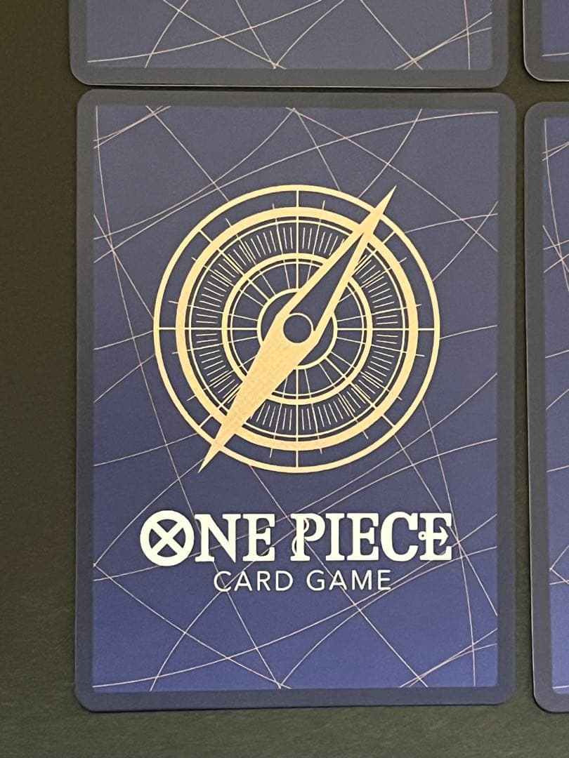 ☆24時間以内発送☆ ワンピースカード　ルフィ　srパラレル　4枚セット