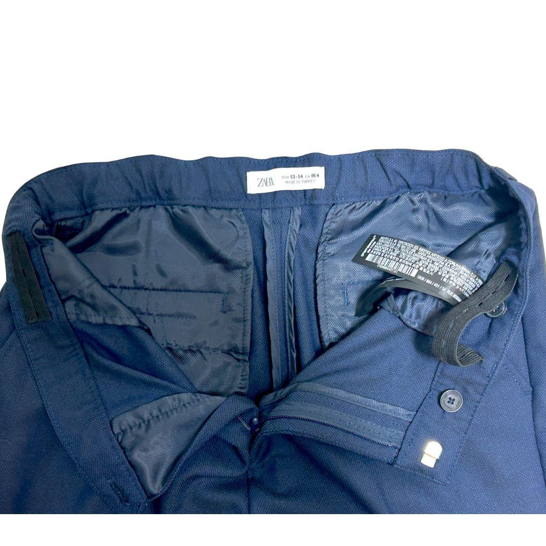 ZARA スーツ　164 ネイビー