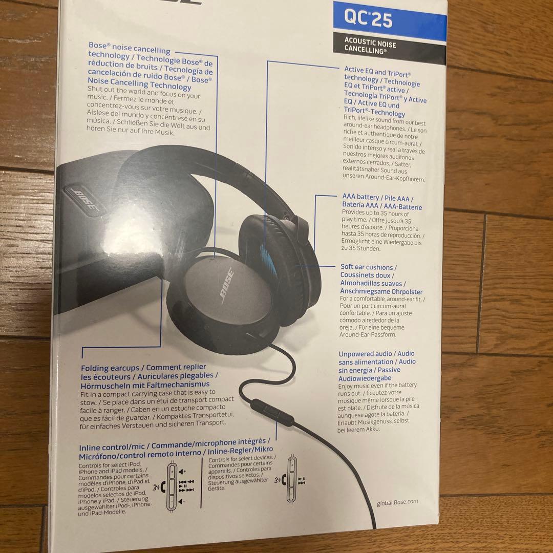 ヘッドホン Bose quitecomfort25