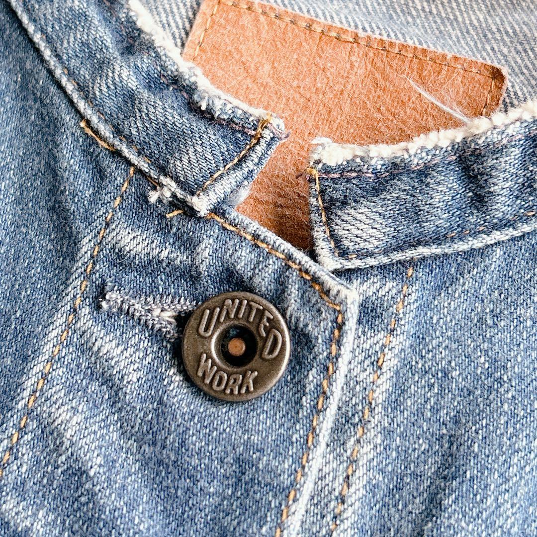 Spick&Span ⿻ 5 1/2 デニムジャケット ワイド フレームワークス