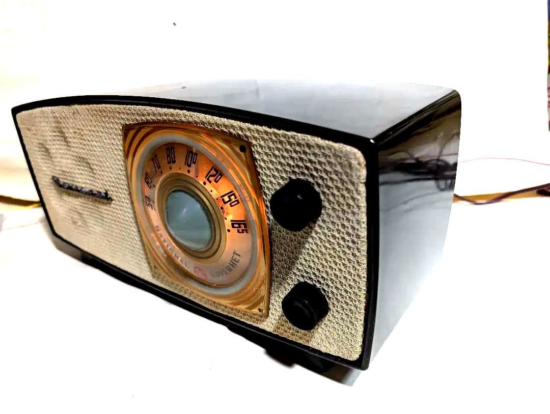 ナショナル　昭和レトロ真空管ラジオ　DX-370　bluetooth、トランス付