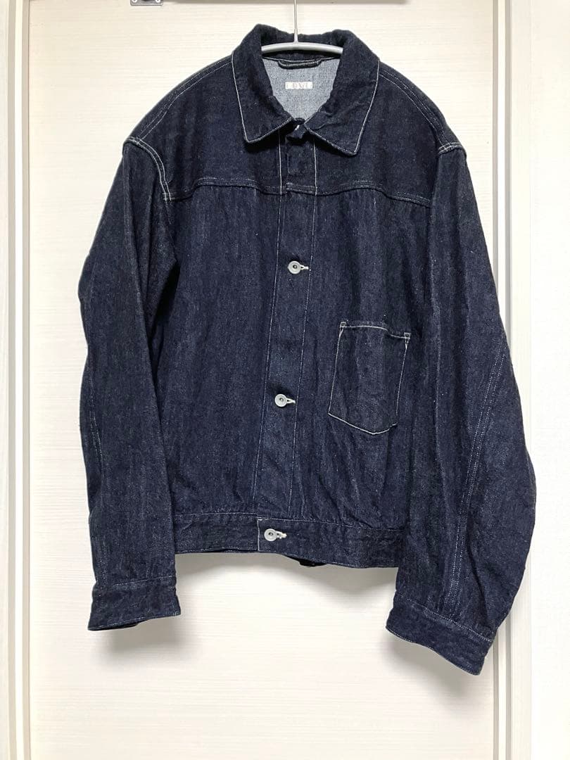 【24AW/希少品】comoli デニムジャケット ネイビー サイズ 2