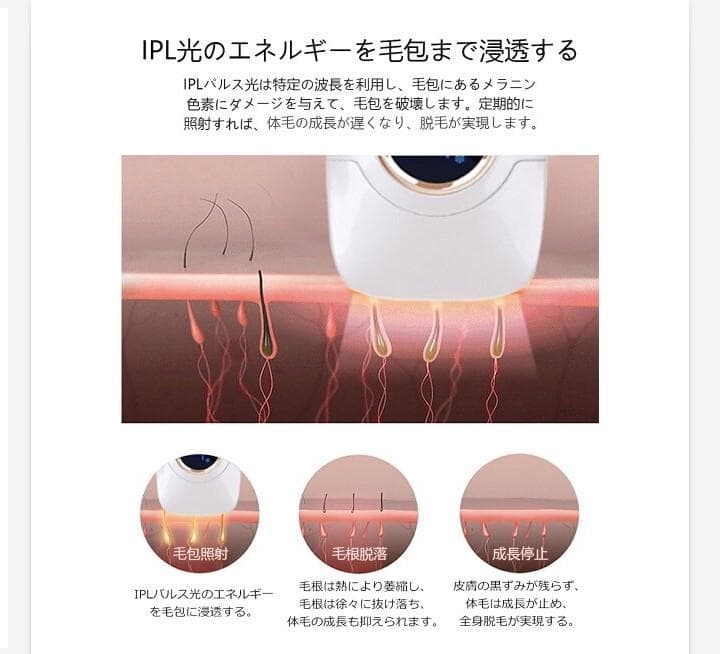 【新品未開封】FASIZ　家庭用脱毛器