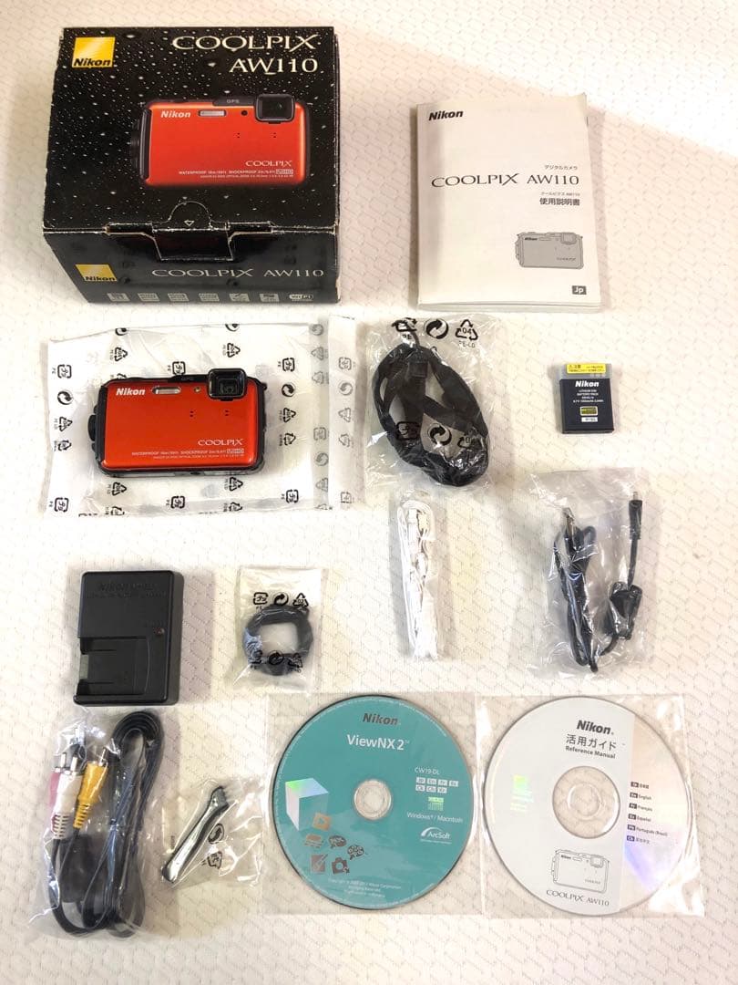 Nikon COOLPIX AW110 オレンジ