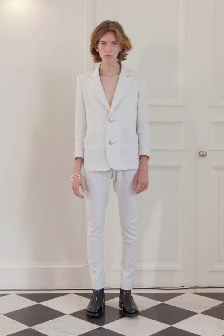 珍品新品未使用タグ付SALVAM夏のサンプルスーツ