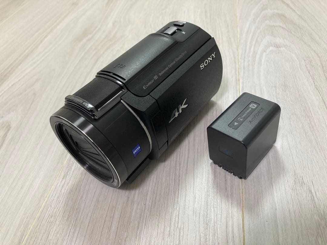 SONY 4K ビデオカメラ FDR-AX45 ブラック