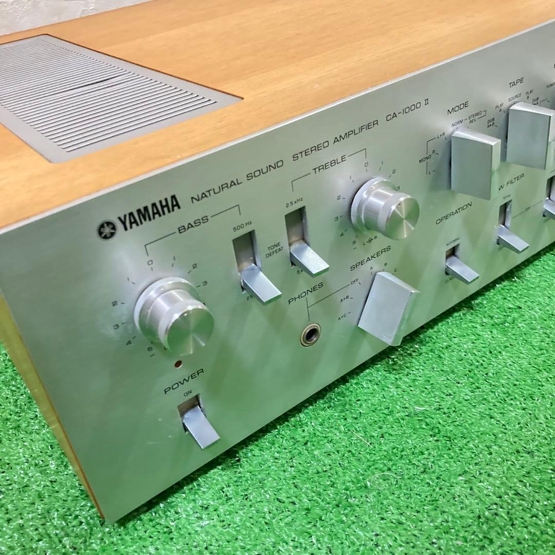 プリメインアンプ YAMAHA CA-1000Ⅱ ヤマハ 動作品　レトロ