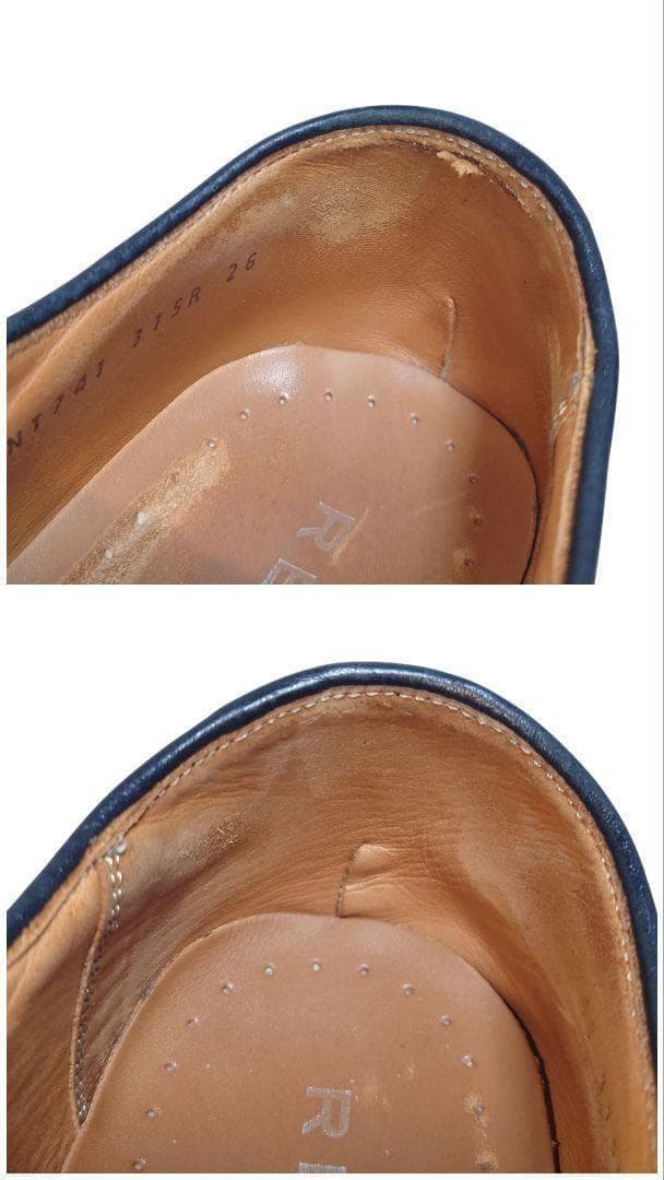 REGAL リーガル 内羽根 ストレートチップ 315R ビジネス 黒 26