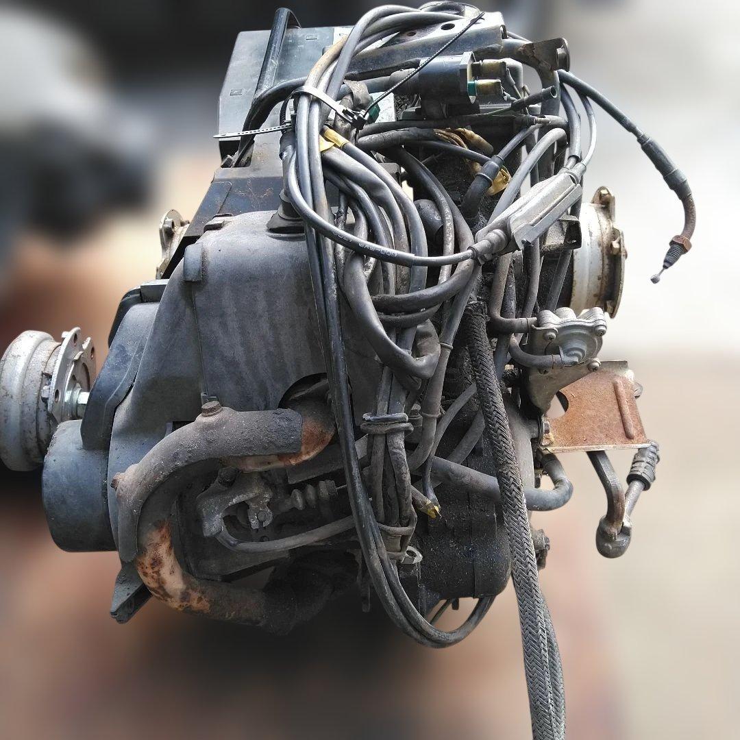 ヨッシー屋さん様！TA02キャノピー前期/エンジン3機セットジャンク部品取り