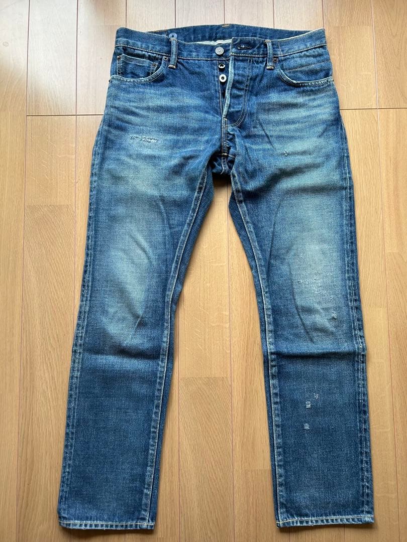 パンツ VISVIM SOCIAL SCULPTURE 10 DAMAGED-12