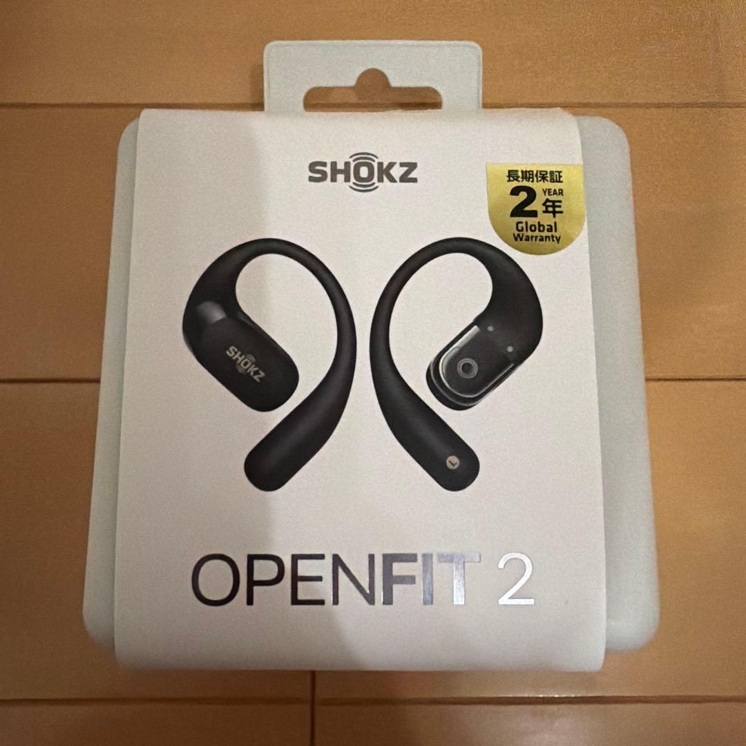 【訳あり】 SHOKZ OpenFit 2 Black