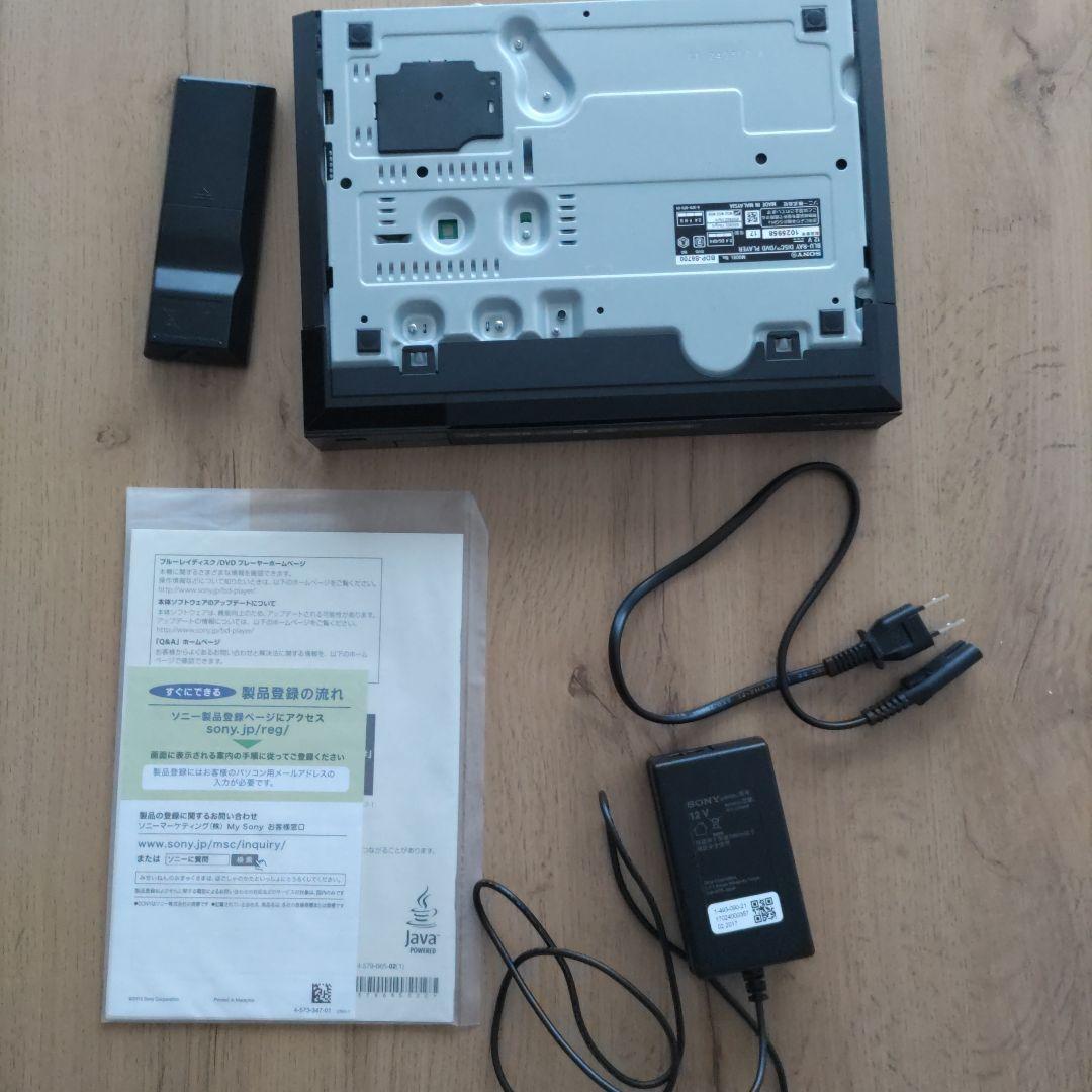 SONY ブルーレイディスク/DVDプレーヤー　BDP-S6700