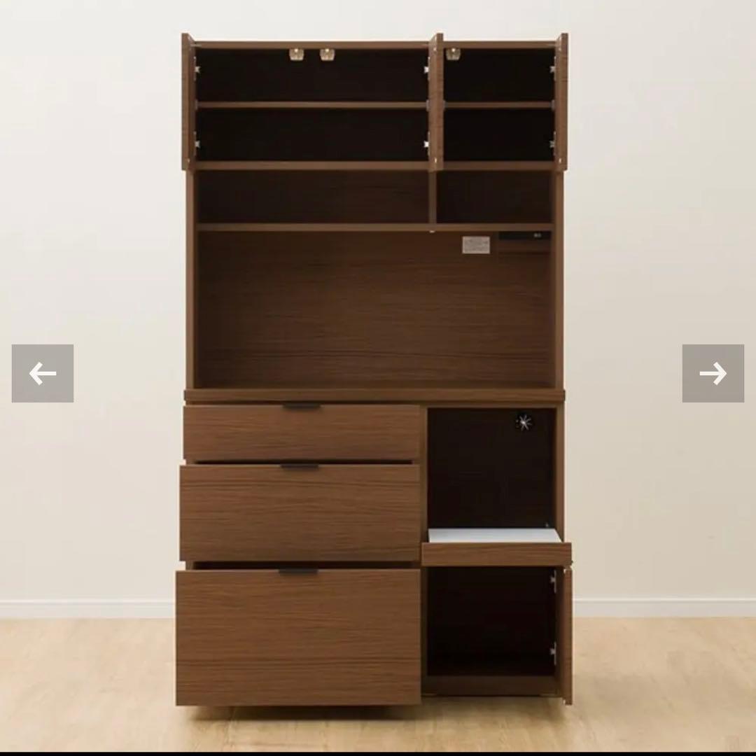 【送料込み・2024年購入】食器棚 ニトリ 幅105