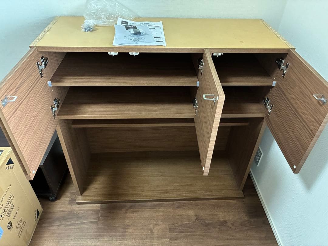 【送料込み・2024年購入】食器棚 ニトリ 幅105