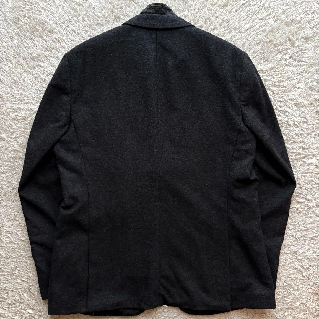 ★希少 2XL★ MICHAEL KORS ジャケット 羊革 レイヤード 灰色