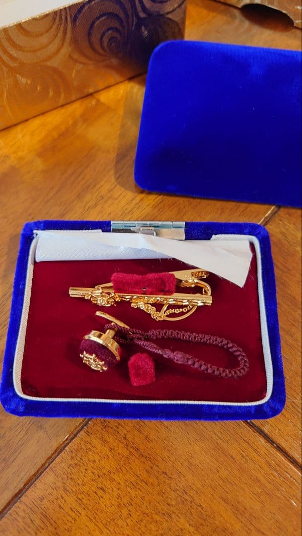 １８金　全日本海員組合　特別功労賞　ネクタイピン