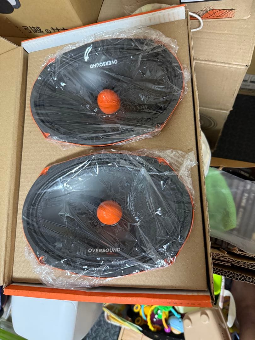 オーバーサウンド　6×9 スピーカー 4Ω 2発セット