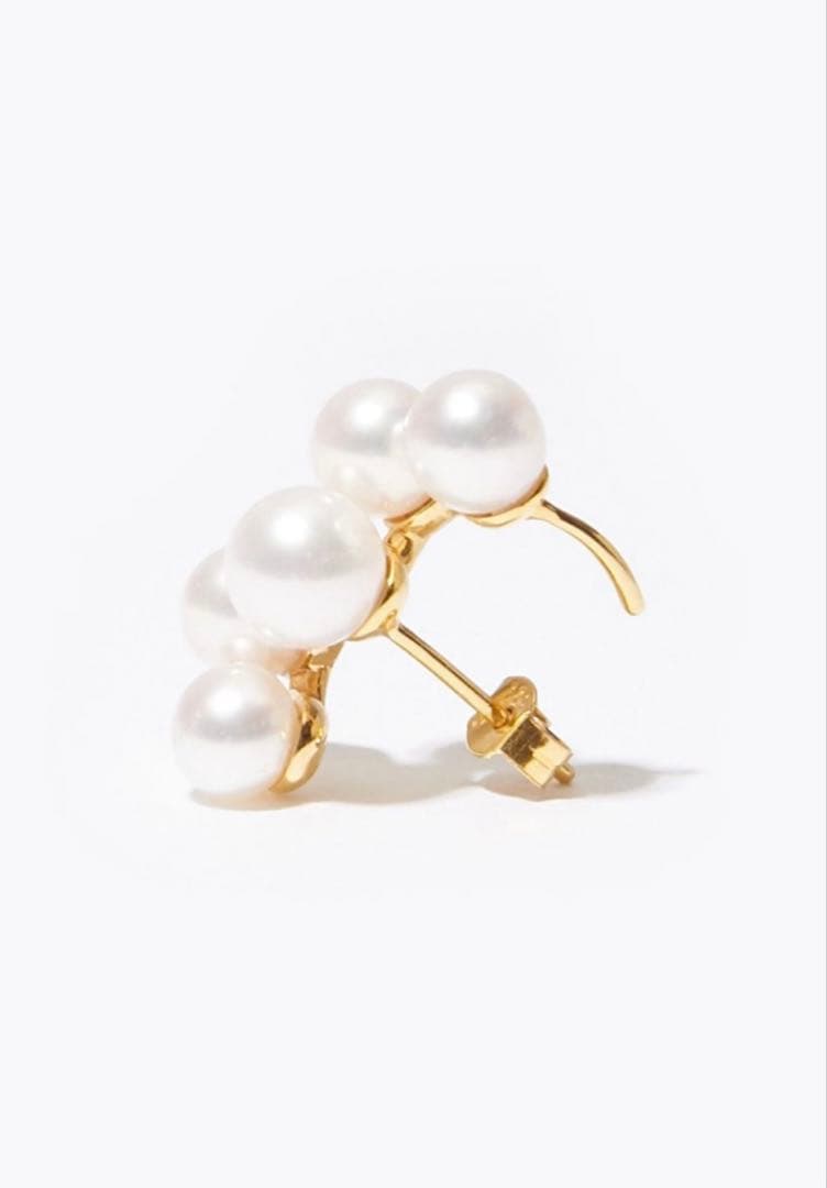 [philia] アコヤパール リバース スタッド シングル ピアス