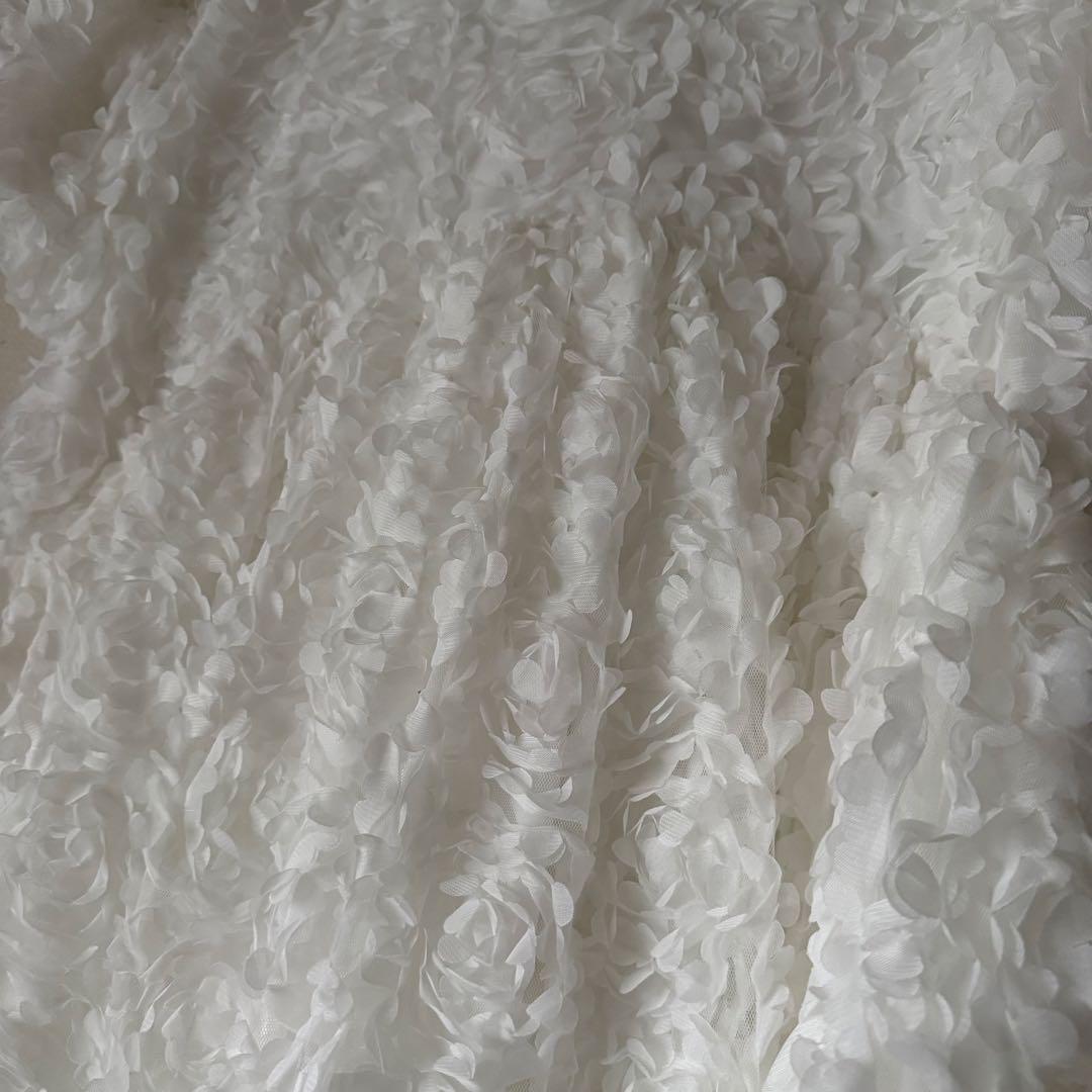 Bibiy ビビィ　白　ワンピース　FLORENCE MINI DRESS