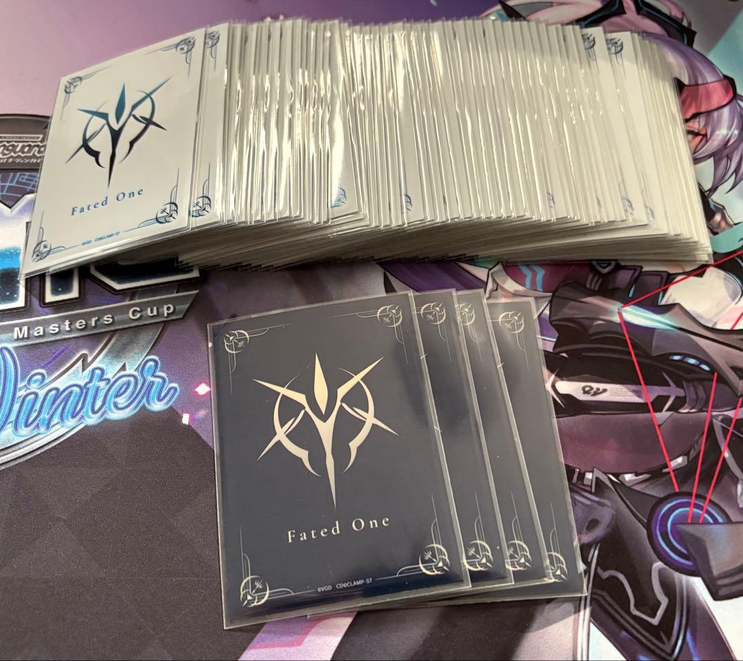 ヴァンガード　リリカルモナステリオ　クリスレインカデンツァ　デッキ　スリーブ付き