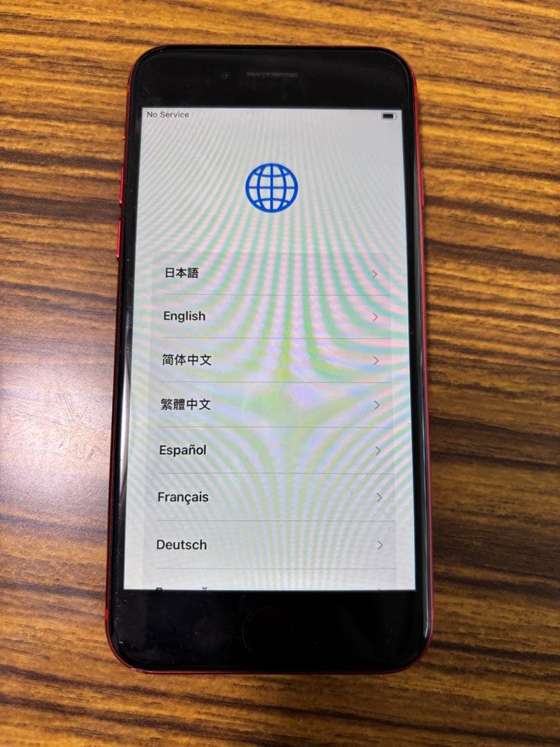 カ*考様 Apple iPhone SE (第2世代) 128GB RED SI