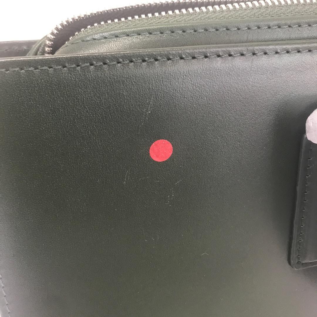 【美品】ドンテポーナ ビジネス 本革 A4可 ショルダー