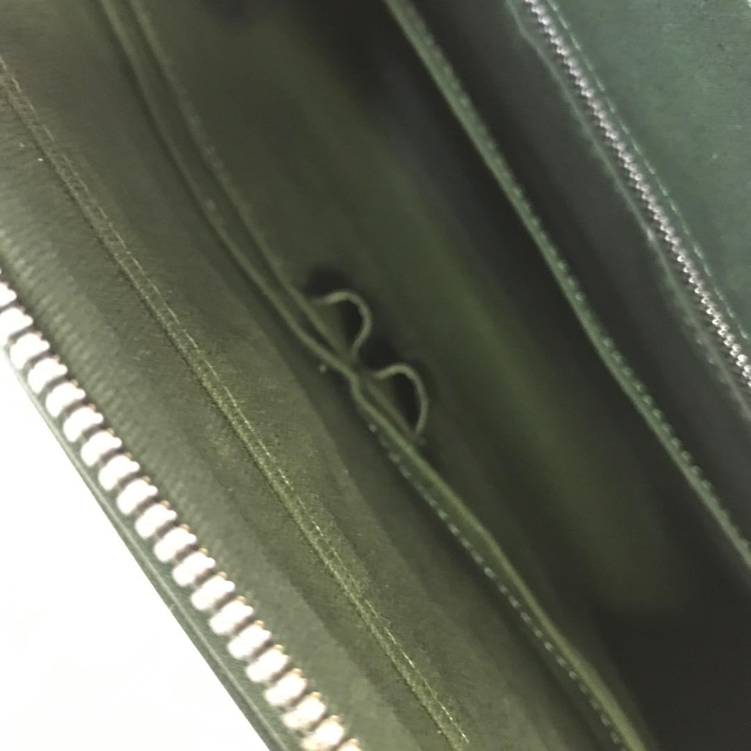 【美品】ドンテポーナ ビジネス 本革 A4可 ショルダー