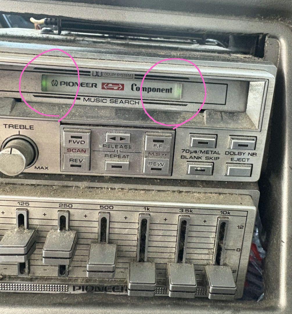 あっきー【当時物】PIONEER ロンサムカーボーイ カセットデッキ