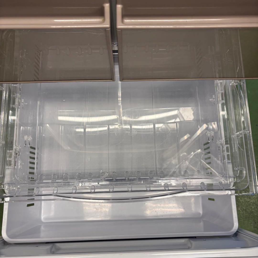 573日立大型冷蔵庫　401L 400L強　小型　家庭用　右開き　自動製氷5ドア