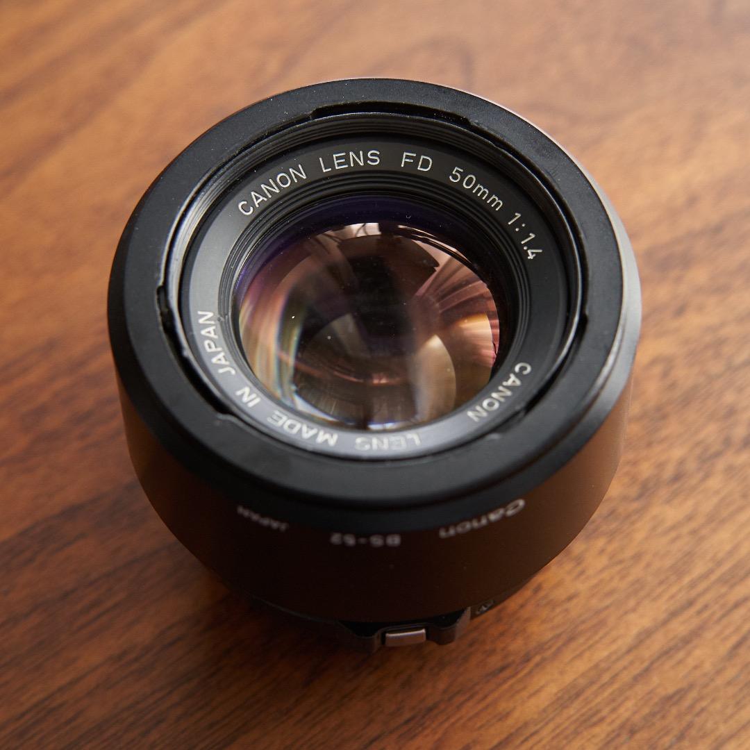 Canon FD 50mm f/1.4 レンズ