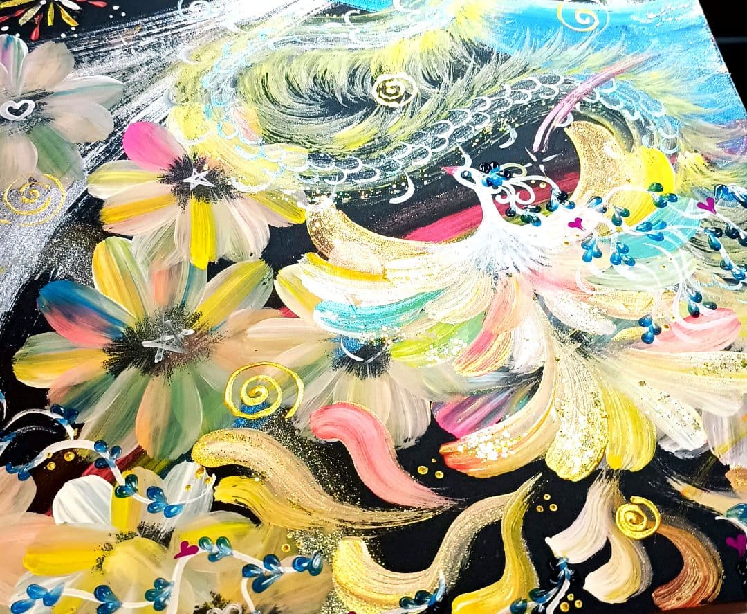 開運絵画　❀最強のハピネス❀パワー全開です！
