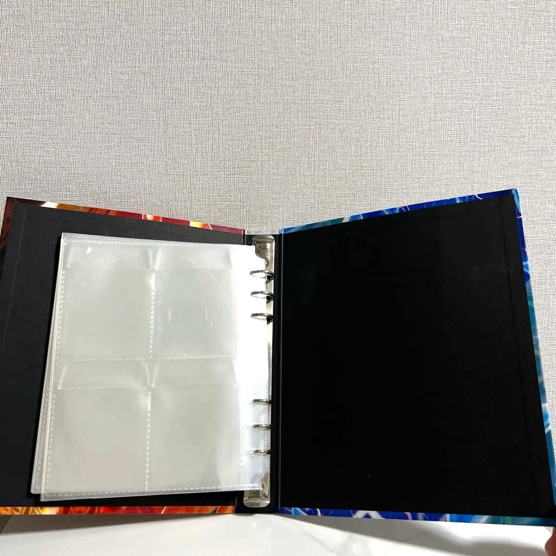 ポケカ　コレクションファイル　レシラム/ゼクロム　2冊（カードバインダー付き）