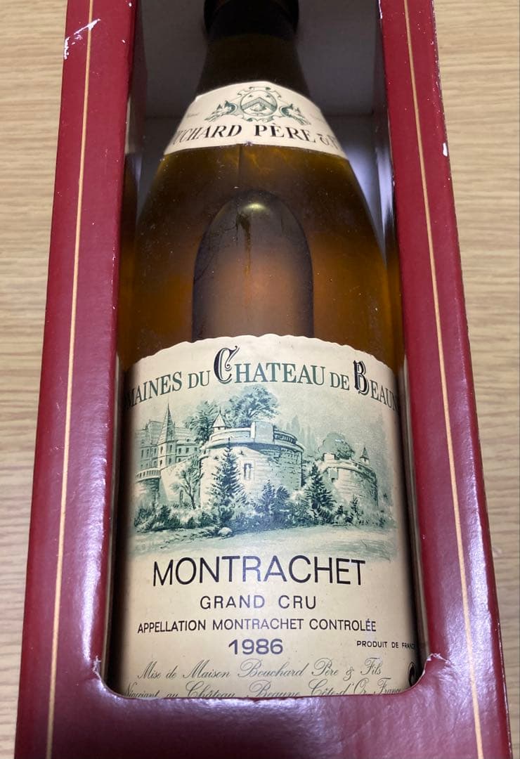 Bouchard Père & Fils Montrachet 1986